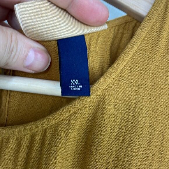 Universal Thread Women's GauzyTie-Dye Long Sleeve Tiered Dress Size XXL - Picture 12 of 15